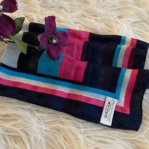 OSCAR de la RENTA 100% silk scarf
